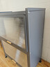 江纬厨房置物架餐边柜碗柜落地防尘储物柜子多层家用厨房多功能收纳 【青灰色】2门三层80cm高 【加厚碳钢】60长-单层承重100斤 实拍图