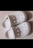 CROCS卡骆驰洞洞鞋贝雅男鞋女鞋轻便耐磨一脚蹬拖鞋休闲鞋|10126 白-100 39 (240mm) 实拍图