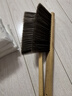 朋宁 扫床刷家用床上沙发除尘扫炕长柄鸡翅木软毛刷子清洁神器卧室 2把装 直把三排 实拍图