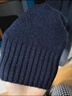 优衣库男装女装柔软绵羊毛圆领针织衫/长袖毛衣毛衫478541 68 深蓝色 2XL /185/112C 实拍图