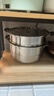九阳（Joyoung）蒸锅三层蒸锅复合底不锈钢汤锅家用蒸馒头包子高拱盖32cm ZGH3201 实拍图