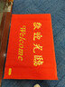 柏能丝圈欢迎光临地垫入户门红地毯脚垫进户门口迎宾地垫80x120x1.6cm 实拍图