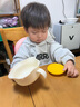 COOKSS婴儿辅食碗新生幼儿宝宝专用喂水鹰嘴辅食勺吸盘米粉研磨套装餐具 实拍图