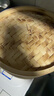 全适竹笼屉蒸笼屉蒸格小笼包馒头蒸笼蒸肉工具竹制篦子2层1盖24cm含盖 实拍图