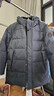 波司登（BOSIDENG）羽绒服短款男款90绒通勤中长款防风脱卸帽保暖外套 黑色|8056 XL 185/104A 体重约155-170斤 实拍图