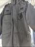 耐典秋冬季保安服棉袄套装 多功能作训服大衣毛领御寒工作棉服175 实拍图