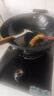 爱仕达（ASD）炒锅铁锅无涂层炒菜锅不锈精铁锅34cm电磁炉燃气通用CF34A11WG 实拍图