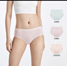 全棉时代京东专供内裤女【5A抗菌透气】95棉女式中腰成人内裤女士自营3条 实拍图