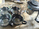 【京东物流】茶壶套装整套茶具大容量玻璃茶杯带滤网耐高温泡茶具 1000ML一壶+四杯套装【无茶盘】 实拍图