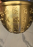 上善若水纯铜百福铜缸全聚宝盆摆件马年吉祥铜器纯铜聚财缸摆件全黄铜米缸 一缸金【百福款】150g 实拍图