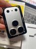 倍思【AR抗反射丨铝合金镜头全包】适用iPhone17Promax镜头膜苹果17promax镜头保护膜高清摄像头星河银 实拍图