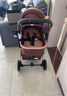 逗逗熊高景观婴儿推车两用避震轻便儿童车推车可折叠宝宝可坐可躺BB车 豪华卡其+坐躺+减震+折叠 实拍图