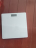 小米锅巴体重秤体脂秤人体秤称重精准减肥专用高精度智能人体健身运动健康婴儿落地称重 渐变色  粉白 260*260 USB充电款 实拍图