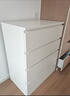 宜家（IKEA）MALM马尔姆卧室家用斗柜收纳柜床边柜抽屉柜简约杂物柜 四屉柜白色 其他 实拍图