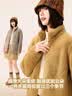 雪中飞摇粒绒外套女2025秋冬立领保暖情侣上衣 2.0黑色    2XL    实拍图