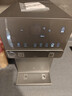京东京造冰犀制冰冷热饮水机家用免安装 即热速冷制冰饮水机冷热一体机小型冰块制冰机桌面直饮水机 枪灰色 实拍图