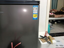 海尔（Haier）宝蓝142升单温冰柜家用小型零下-35度超低温无需频繁除霜全冷冻/冷藏冰箱BC/BD-142GHPCJZ国家补贴 实拍图