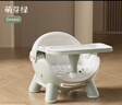 易迈尔（zhaorenke）宝宝餐椅婴儿餐椅儿童餐椅宝宝椅便携式儿童桌椅儿童吃饭桌椅座椅 高配绿|发声软垫+双层餐盘 实拍图