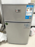 志高（CHIGO）小冰箱迷你小型家用冷藏冷冻两用宿舍出租房用双门办公室电冰箱节能省电 【店长推荐】48L银色【三天约一度电】 实拍图