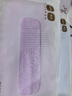 HOYO日本小方巾纯棉 抗菌儿童方巾洗脸擦手吸汗私处护理毛巾 藤紫色 实拍图
