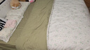 红豆云感木棉邹邹纱双层纱全棉花边公主风床上四件套可机洗不易变形 邹邹双层纱-薄荷微凉 四件套1.8 床单款 (被套200*230cm) 实拍图