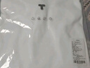 拇指白小T李乃文同款二代水光魔术T恤男秋冬纯棉百搭打底衫 皓白 XL 实拍图