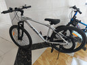 京东京造 XC350山地自行车铝合金禧玛诺21速油压碟刹成年人学生17寸时空银 实拍图