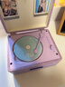 WHATPLUSC300一体式CD机发烧友专辑播放器 复古CD播放机 唱片机造型 蓝牙音响 蓝牙cd机 礼物 香芋紫色 实拍图