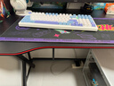 奥伦福特  电脑桌台式家用电竞游戏桌办公书桌简约书房写字桌子 碳纤维纹路单桌-100*60 升级款电竞桌 实拍图