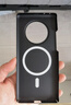KEKLLE适用华为mate40pro手机壳 华为mate40pro保护套磁吸无线充电磨砂防摔保护套 午夜黑 实拍图