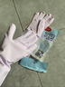 美丽雅丁腈低敏洗碗手套1双大号33cm无异味厨房洗衣服家务清洁手套 实拍图