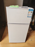新飞（Frestec）小冰箱 冰箱小型双开门 迷你双门家用宿舍租房冷藏冷冻电冰箱节能省电 66L白【店铺热卖+一级能效】 实拍图