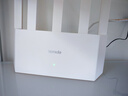 Tenda腾达路由器【千兆WiFi6+穿墙王】无线AX3000信号增强家用放大器Mesh限时补贴金榜一名云霄白立式 实拍图