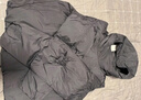优衣库合作款/女装男装PUFFTECH空气棉服连帽外套480064 08 深灰色 L 实拍图