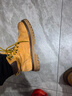 骆驼（CAMEL）王俊凯同款马丁靴高帮秋户外工装大黄靴男 GE122W7757T 金黄 39 实拍图