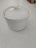 斯凯绨（Sky Top）碗带盖炖盅陶瓷骨瓷隔水汤盅蒸蛋羹燕窝盅家用单人纯白250ml两件 实拍图
