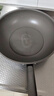 爱仕达【商超同款】纯钛炒锅易洁平底不粘锅电磁炉通用家用厨房炒菜煎锅 CT32Z6Q 纯钛不粘炒锅 32cm 实拍图