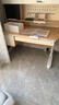 黑白调C2儿童学习桌书桌写字桌专用3-18岁全光谱灯光一体进口橡胶木 实拍图