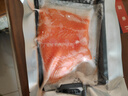 慧鲜森 新疆三文鱼 新鲜中段整块 非挪威即食刺身中段现切生鱼片海鲜 新货，净中段整块 125g /盒 顺丰【去皮去刺】赠芥末酱油 实拍图