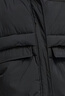 森马（Semir）棉马甲女冬季防泼水纯色oversize立领面包服叠穿时尚百搭外套 黑色90001 M 实拍图