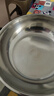【不锈钢】和面盆厨房烘焙家用火锅盆洗菜打蛋汤锅盆醒面盆料理盆 32cm【热卖款】不锈钢 和面盆 实拍图