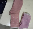 浪莎女士袜子女纯棉秋冬加厚毛圈绒全棉吸汗毛巾底中筒棉袜长袜 实拍图