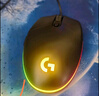 罗技（G）G102第二代游戏鼠标 RGB流光灯效鼠标 轻量化  游戏级8000DPI传感器 黑色 200-8000DPI 实拍图