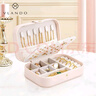 VLANDO2025新款便携首饰盒分区精致项链耳钉戒指收纳盒高档女生生日礼物 实拍图