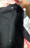 优衣库男装女装柔软绵羊毛V领针织开衫/毛衣毛衫外套478547 09 黑色 2XL /185/112C 实拍图