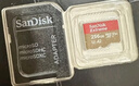 闪迪（SanDisk）256GB TF(MicroSD)内存卡 4K极速金卡A2 V30 U3行车记录仪 运动相机无人机 监控存储卡 读190MB/s 实拍图