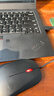 ThinkPad联想（thinkplus）USB有线办公小红点轻音鼠标人体工学对称设计 1.5米长线笔记本电脑台式机通用 实拍图