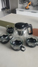 【京东物流】茶壶套装整套茶具大容量玻璃茶杯带滤网耐高温泡茶具 1000ML一壶+四杯套装【无茶盘】 实拍图