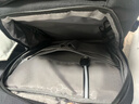 JINSHIWQ背包男女双肩包笔记本16/17寸电脑包书包大学生 尊享-曜石黑小号 实拍图