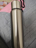 保温杯男士316不锈钢全钢保温壶便携泡茶杯大容量茶水分离水杯子 钢本色800ml[茶水分离/喝水盖] 实拍图